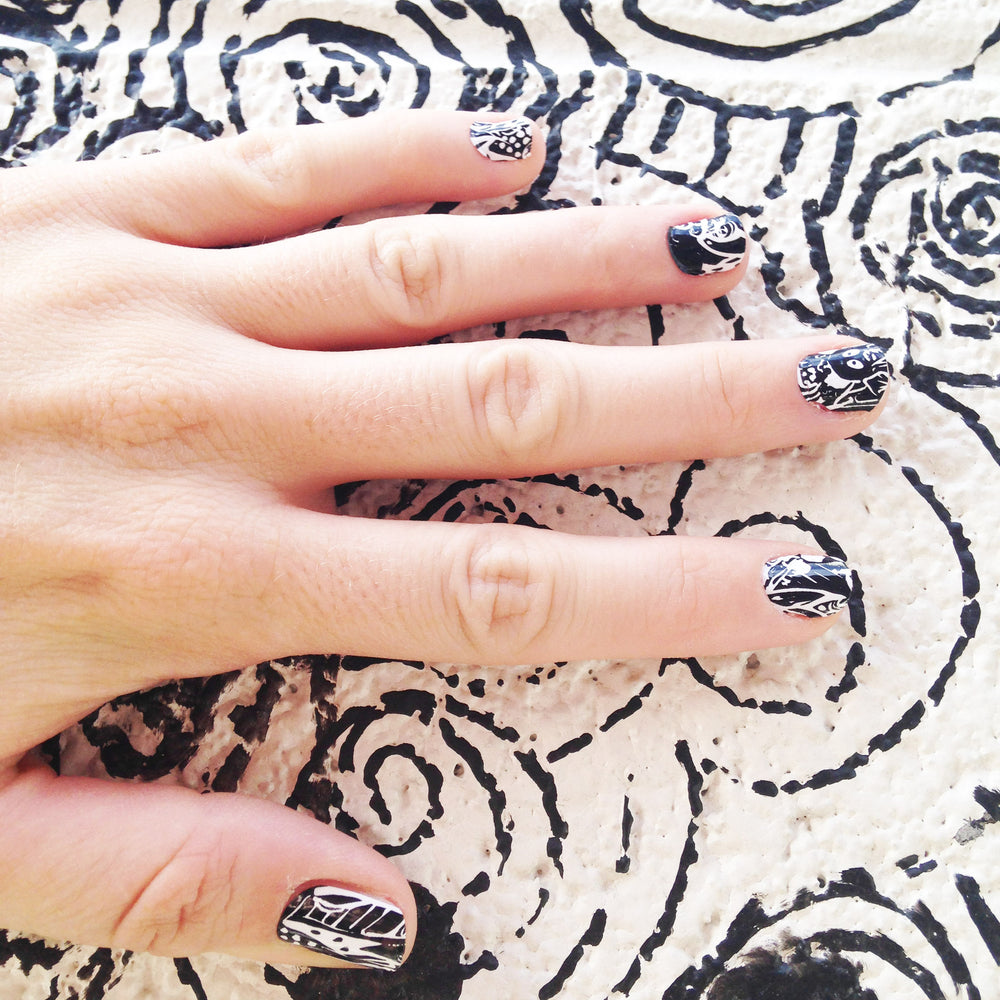 Where's Panda? - Nail Wrap - Scratch - 4