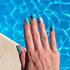 April Showers - nail wraps - Scratch - 4