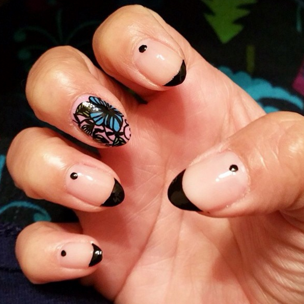 Botanical - Nail Wrap - Scratch - 9