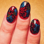 Botanical - Nail Wrap - Scratch - 8