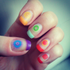 Chakras - nail wraps - Scratch - 5