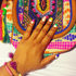 Day-glo - nail wraps - Scratch - 7