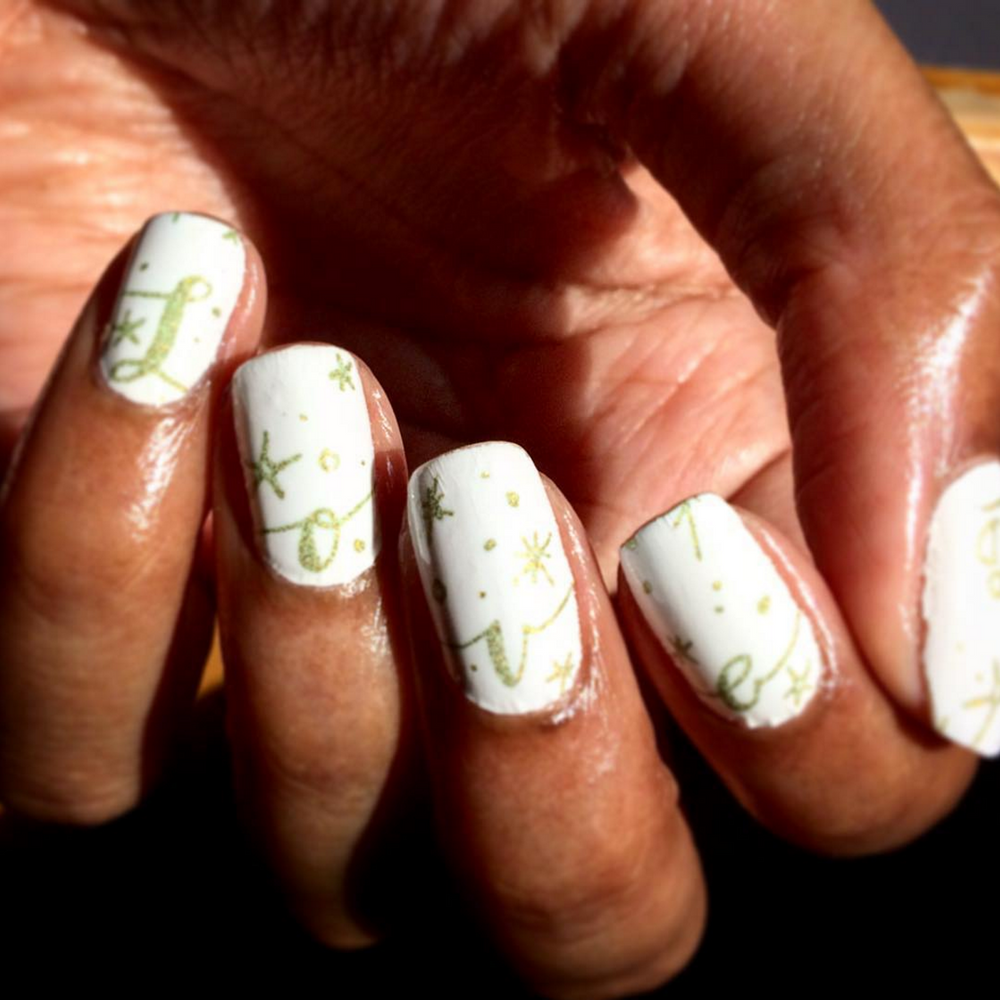 Love and Cheer - Nail Wrap - Scratch - 5