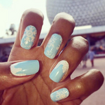 Winter Wonderland - nail wraps - Scratch - 4