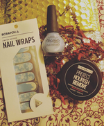 Winter Wonderland - nail wraps - Scratch - 5