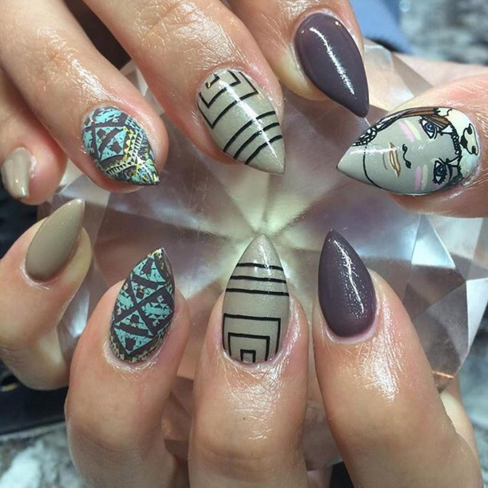 Take Flight - nail wraps - Scratch - 5