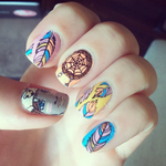 Take Flight - nail wraps - Scratch - 6