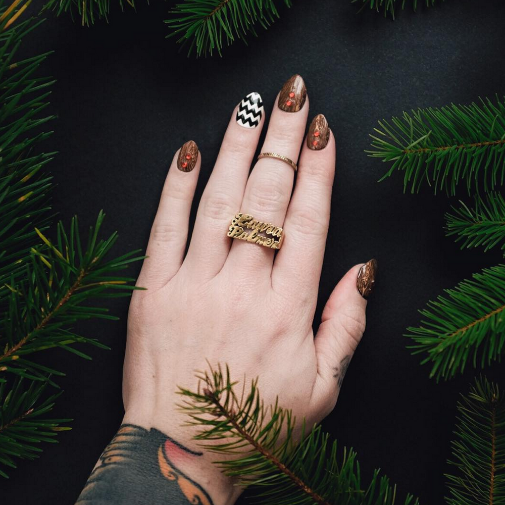 The Great Northern - nail wraps - Scratch - 4
