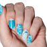 April Showers - nail wraps - Scratch - 2