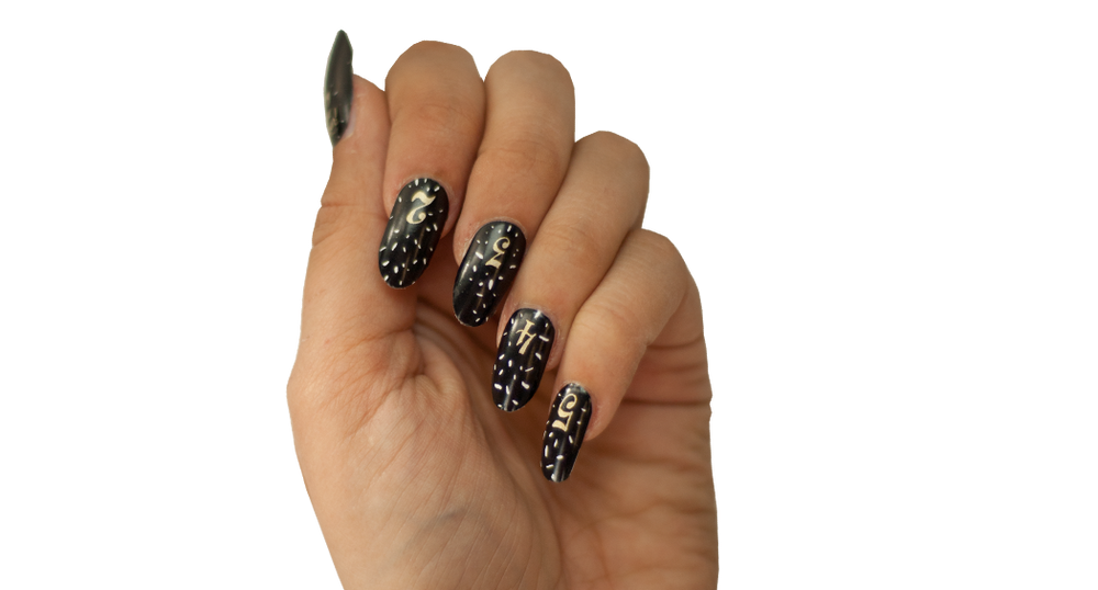 Final Countdown - Nail Wrap - Scratch - 2