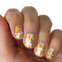 Golden Grooves - nail wraps - Scratch - 3