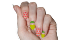 Strawberry Fields - nail wraps - Scratch - 2