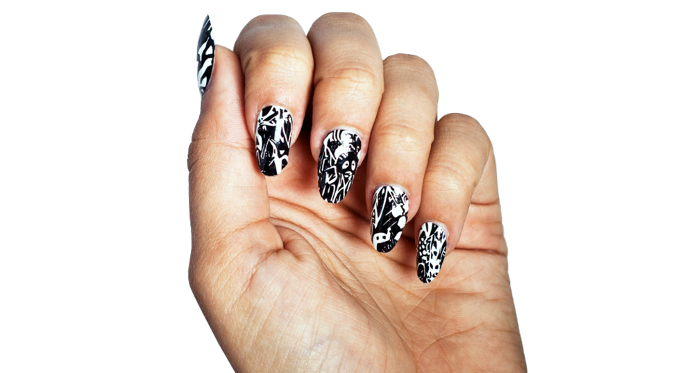 Where's Panda? - Nail Wrap - Scratch - 2
